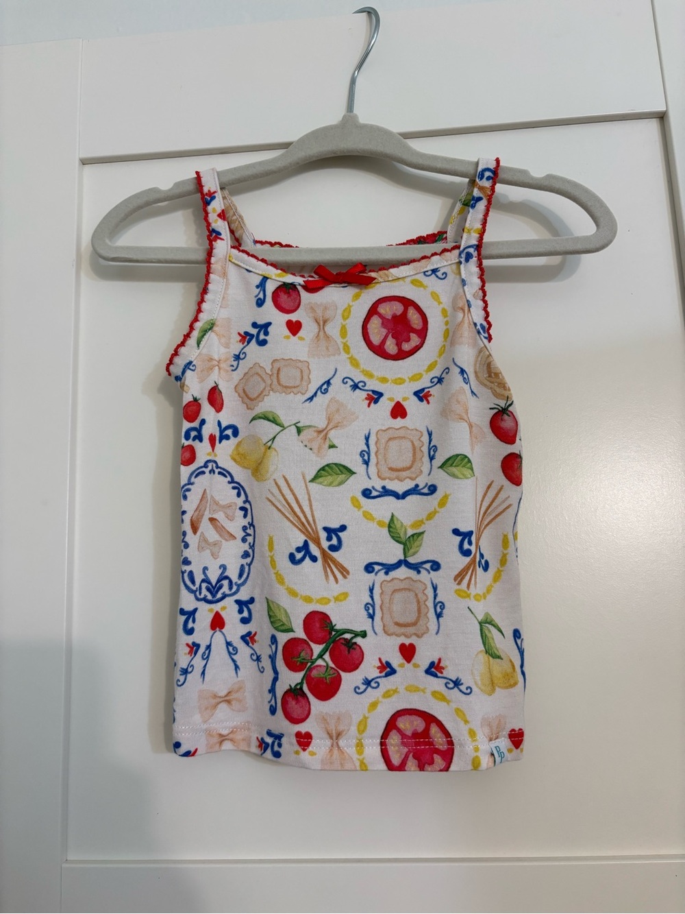 Posh Peanut Baby Girl Tank Top with Multicolor Floral Print *READ DESCRIPTION